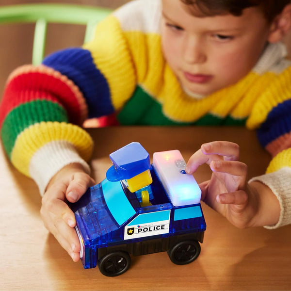 MT Police Station 35-Piece Magnetic Construction Set