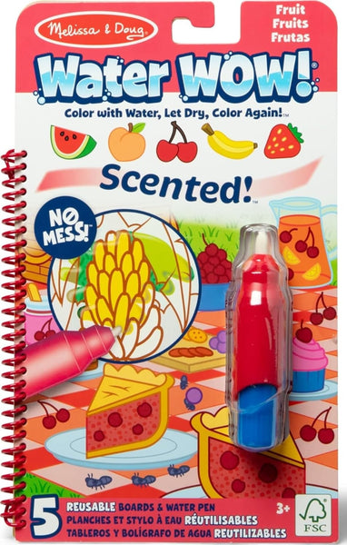 MD Scented Water WOW! Water-Reveal Activity Pad - Fruits