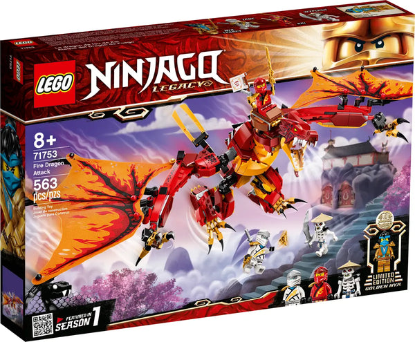 LEGO® Kai’s Fire Dragon - 71753 (563 Pieces)