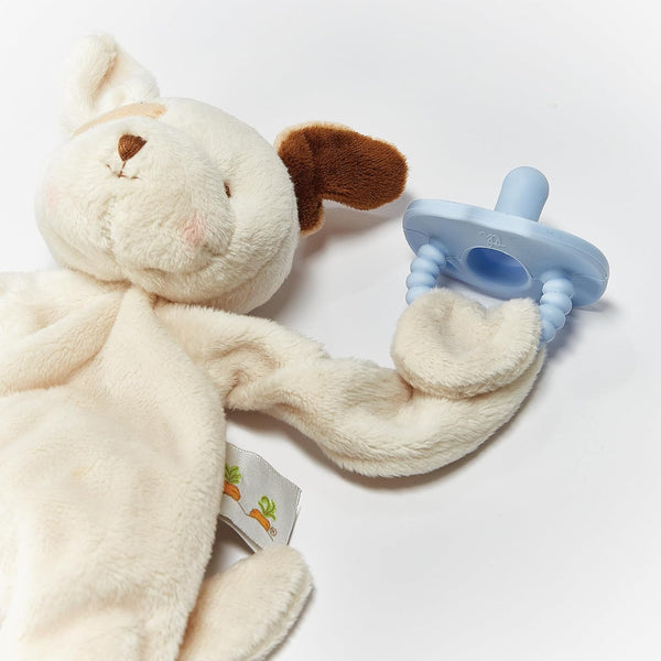 Silly Buddy Animal Lovey  Pacifier Holder