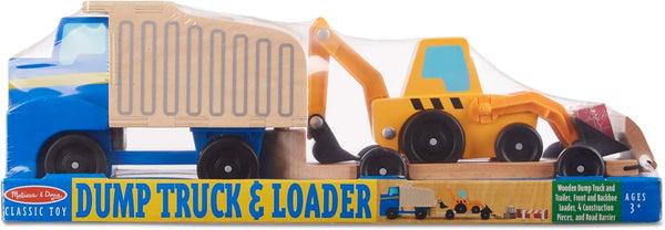 MD Classic Toy Dump Truck & Loader