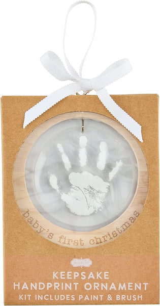 Mud Pie Baby's First Handprint Ornament Kit