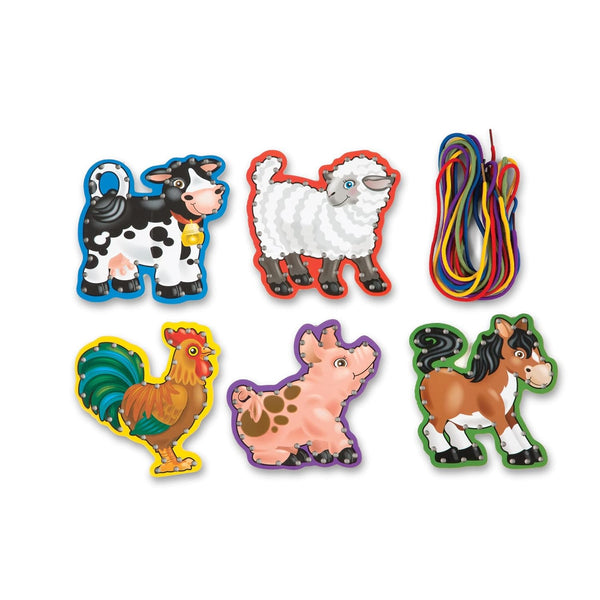 MD Farm Animals Lace and Trace Panels