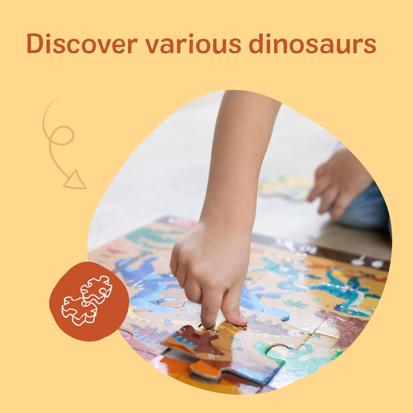 MD Land of Dinosaurs 48pc Floor Puzzle