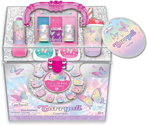 Carry All Cosmetic - Tie Dye  Butterfly