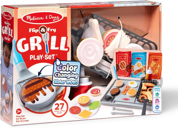 MD Flip & Fry Grill Play Set with Water Wow