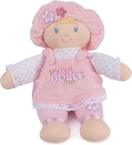 GUND - -My First Dolly Pink/White