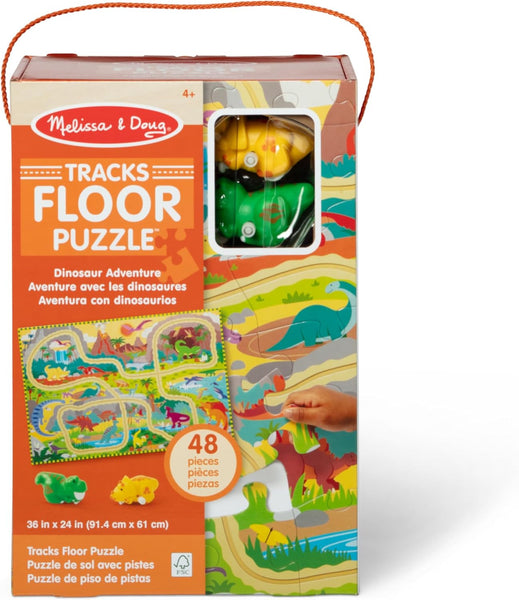 MD Dinosaur Chase Track Floor Puzzle