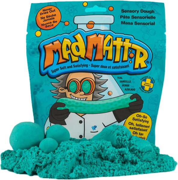 Mad Mattr 10oz Sensory Modeling Dough - Teal