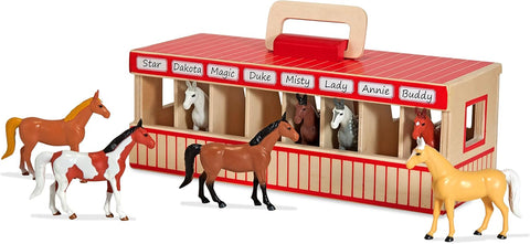 MD  Take-Along Show-Horse Stable