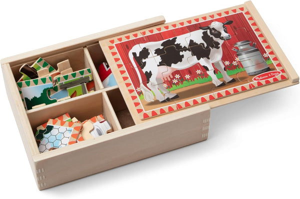 MD Farm Animals Puzzles in a Box