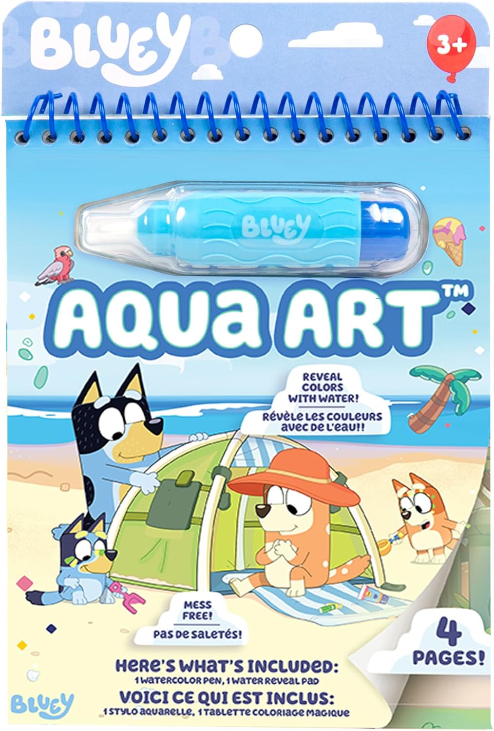 Bluey Aqua Art