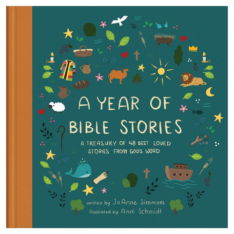 A Year of Bible Stories: A Treasury of 48 Best Loved Stories from God's Word