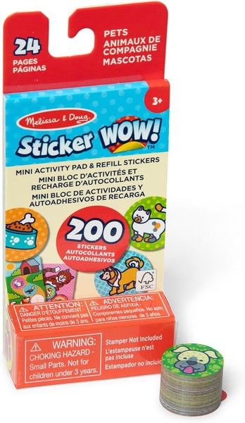 MD Sticker WOW! Mini Activity Pad with Refill Stickers