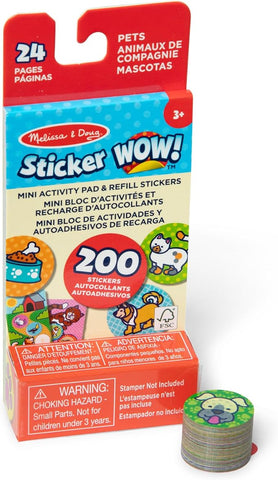 MD Sticker WOW! Mini Activity Pad with Refill Stickers