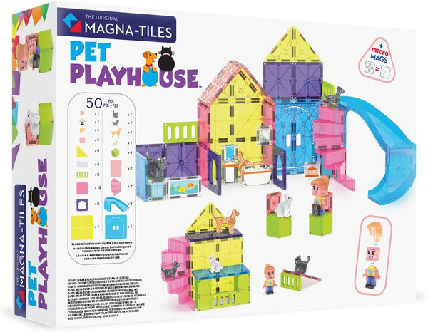 MT Pet Playhouse 50-Piece Magnetic Construction Set