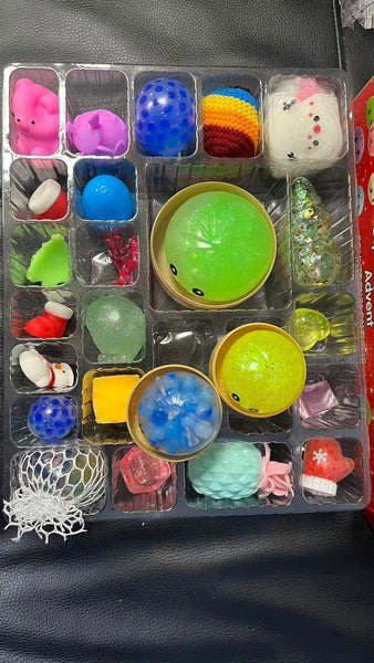 Squishy Advent Calendar - 24 Day Christmas Countdown