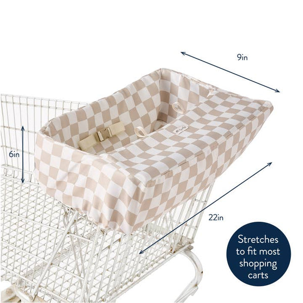 Itzy Shopping Cart Cover™ - Checkerboard