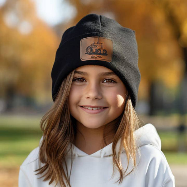 Drive Farm Tractor Kid Beanie