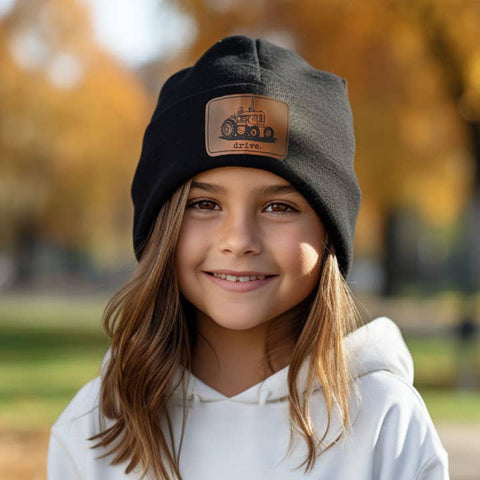 Drive Farm Tractor Kid Beanie