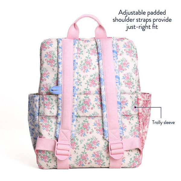 Itzy Explorer™ Big Kids Backpack - Ribbons + Roses