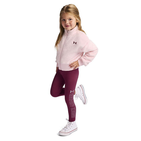 UA 2-piece Sherpa Jacket & Pant Set- Prime Pink