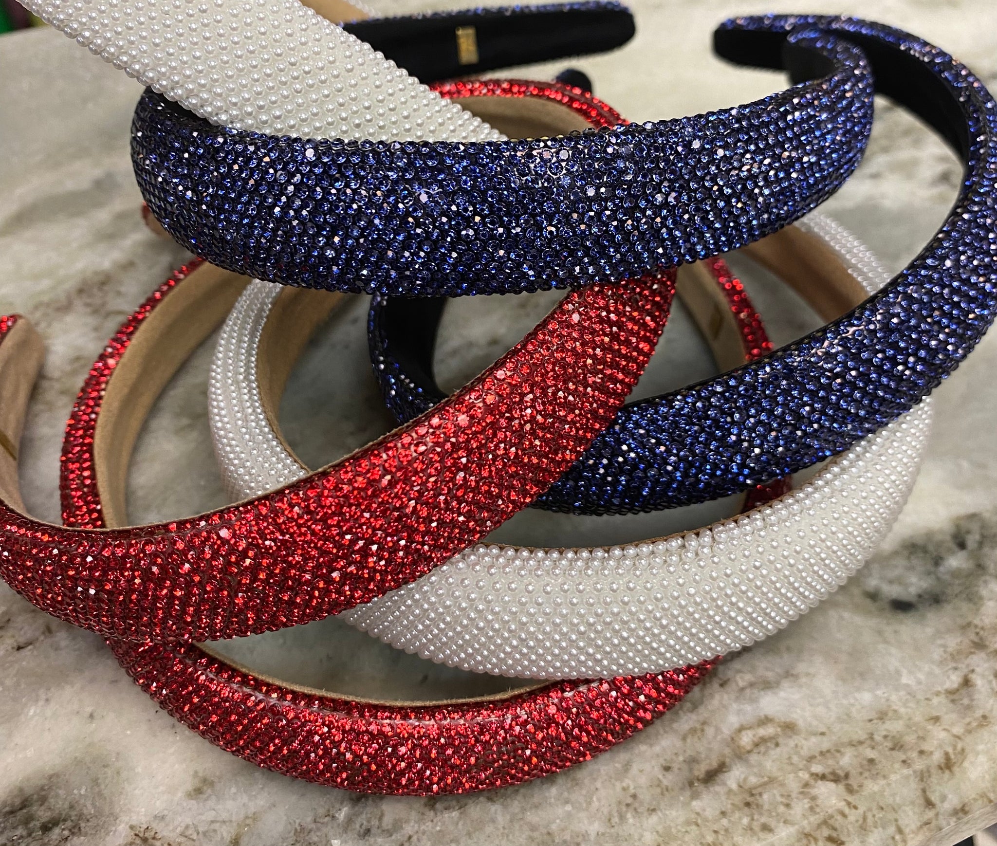 BL Thin Fully Crystallized Headbands