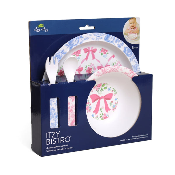 *New* Itzy Bistro™ - 4 Piece Dining Set - Ribbons & Roses