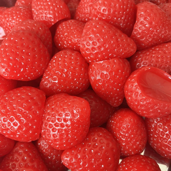 Strawberry Stress Relief Squishy Toy - Red