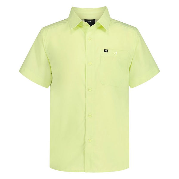 Fade Green Drift Tide Fish Short-Sleeve Shirt