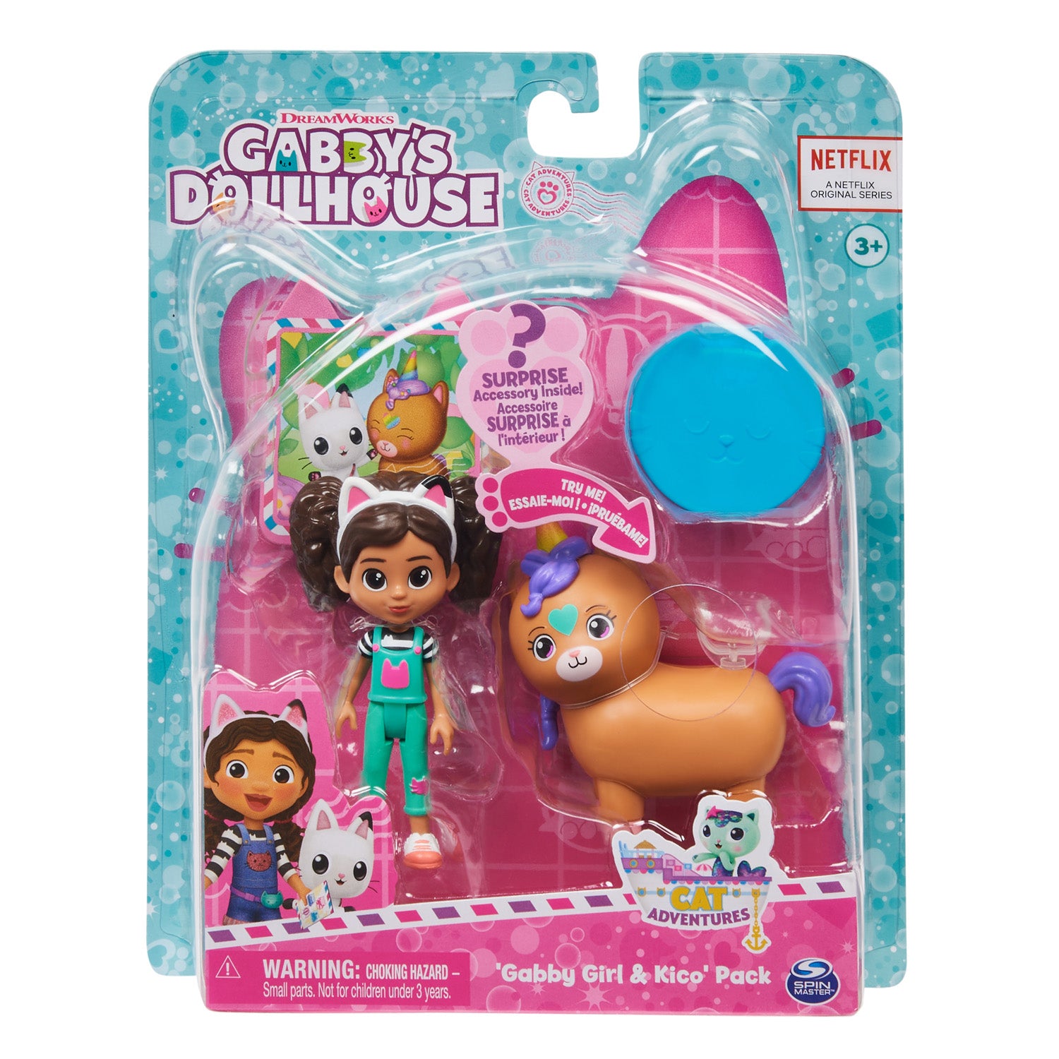 GABBYS DOLLHOUSE - GABBY GIRL & KICO PACK