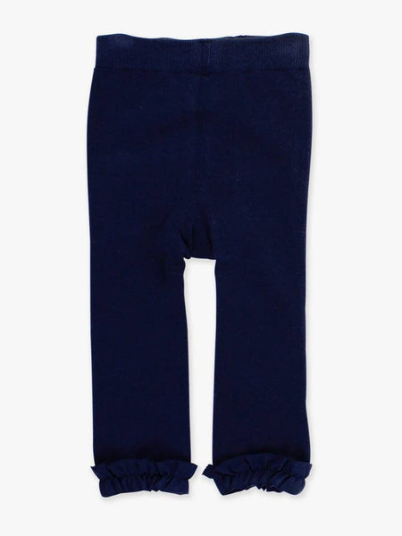 Dark Navy Footless Tights