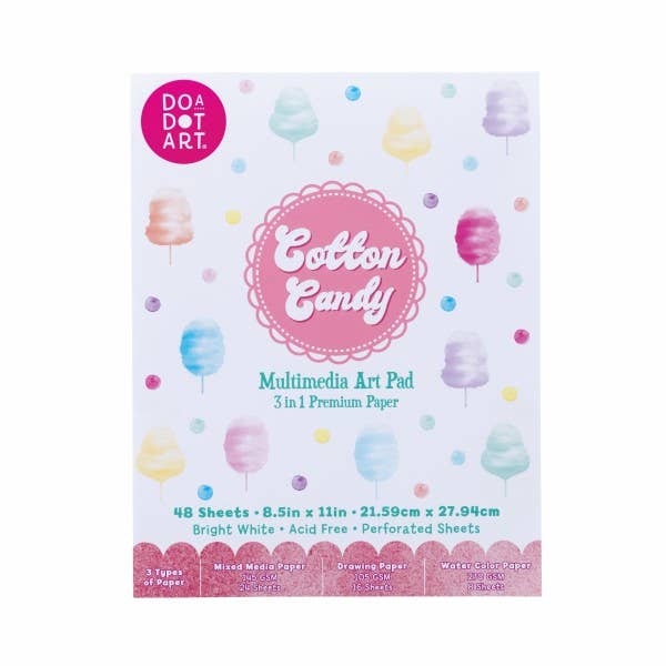 Do-A-Dot Multimedia Art Pad - Cotton Candy
