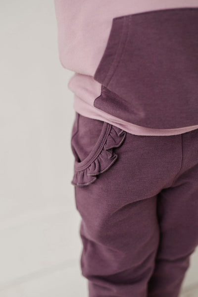 Plum Hoodie & Joggers Set