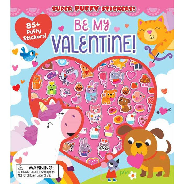 Super Puffy Stickers! Be My Valentine!