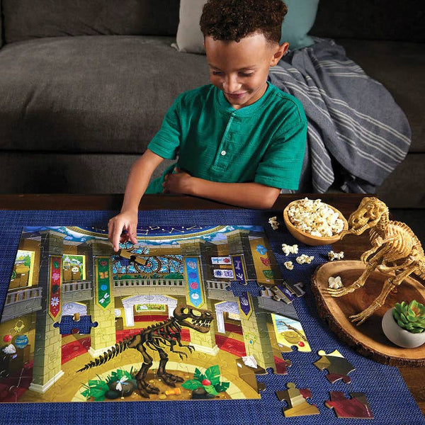 Seek & Find Glow Puzzle: Museum At Midnight