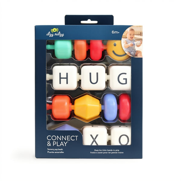 Connect & Play™ - 14 Sensory Pop Beads - Smile