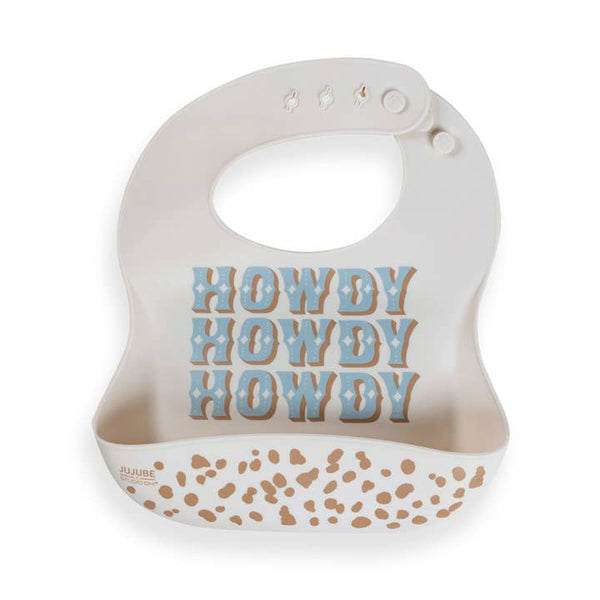 Silicone Bib Howdy Partner