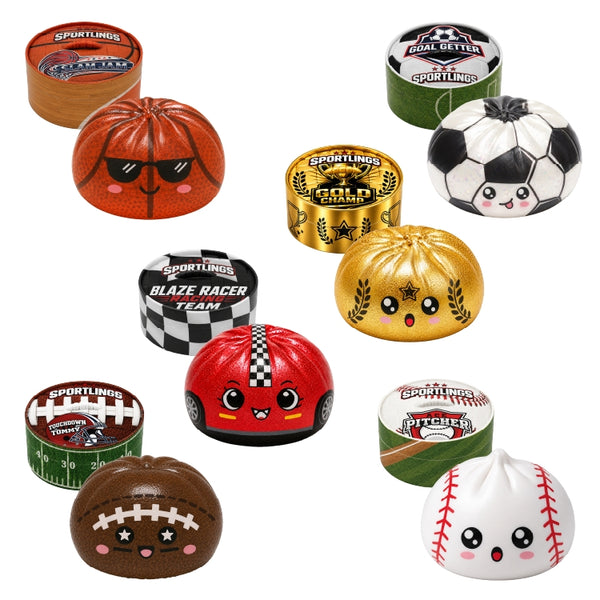 Fun Doh Sports Dumpling Squishy Fidget Toy