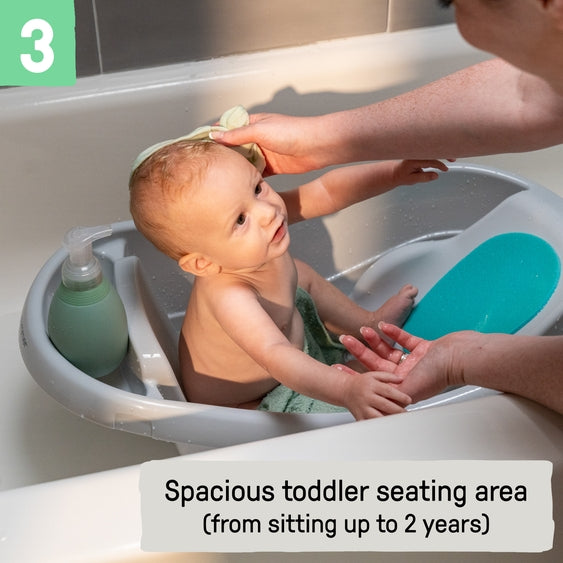 Comfy Clean Deluxe Newborn To Toddler Bather