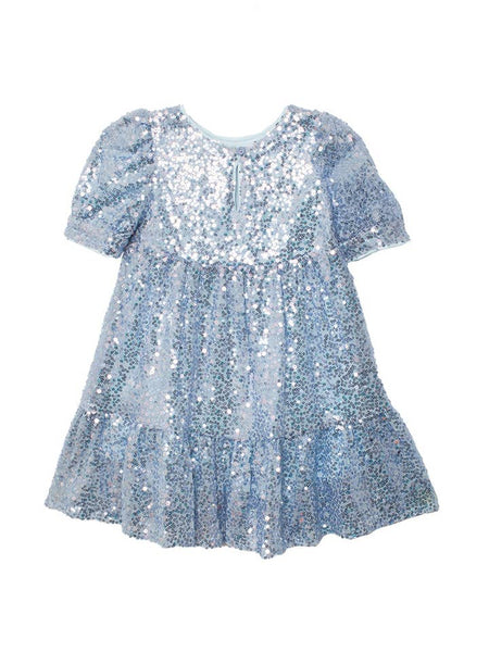 Starry Blue Glitter Dress