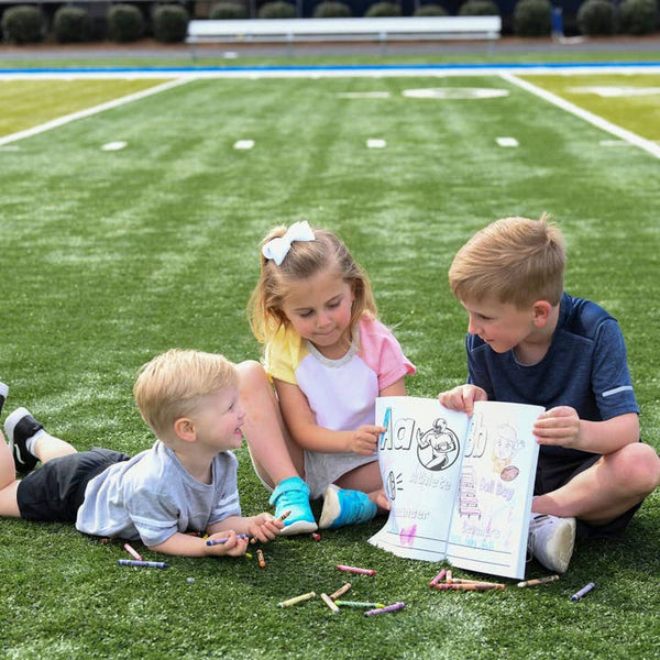 Abc's of Football: A Coloring and Activity Book