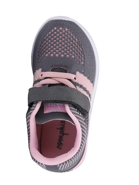 Wynn Sneaker- Grey/Pink