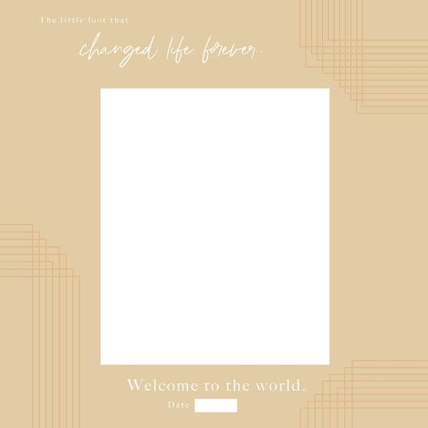 My Foot Book: Footprints Through the First Year