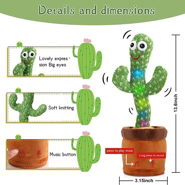 Dancing Cactus Mimicking Toy