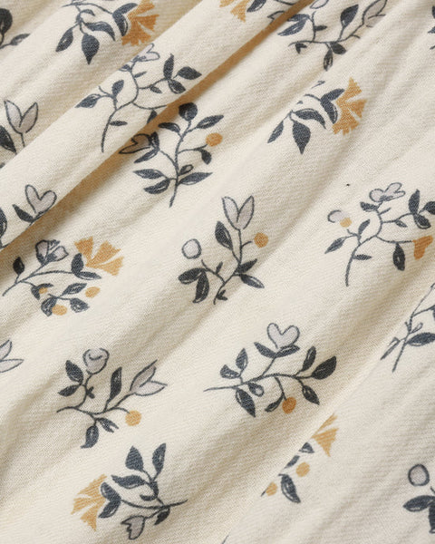 Collared Romper French Floral