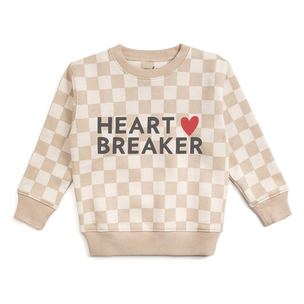 Heartbreaker Checkered Valentine's Sweatshirt