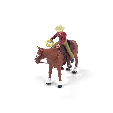 Four Sixes Ranch Quarter Horse & Cowboy