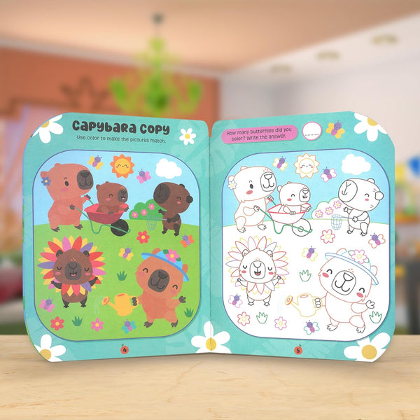 Capybara Club Activity Book