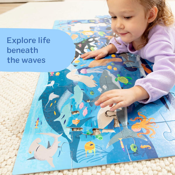 MD Search & Find Beneath the Waves 48pc Floor Puzzle